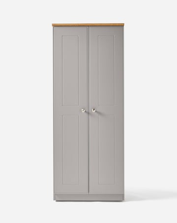 Brooke Ready Assembled 2 Door Wardrobe