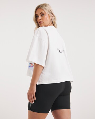 Calvin Klein Jeans Floral Oversized Tee