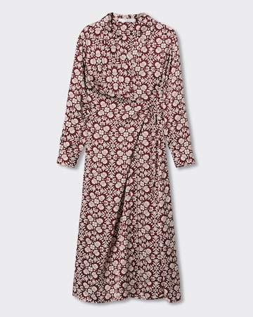 Mango Flowy Printed Dress