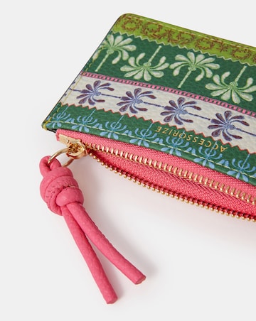 Accessorize Palm Print Card Holder