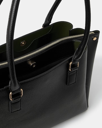 Accessorize Triple Compartment Shoulder Bag