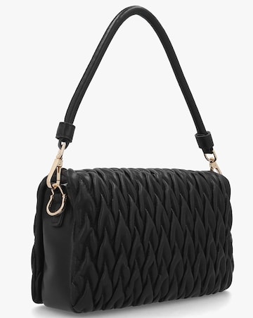 Love Moschino Stretch Quilt Black Shoulder Bag