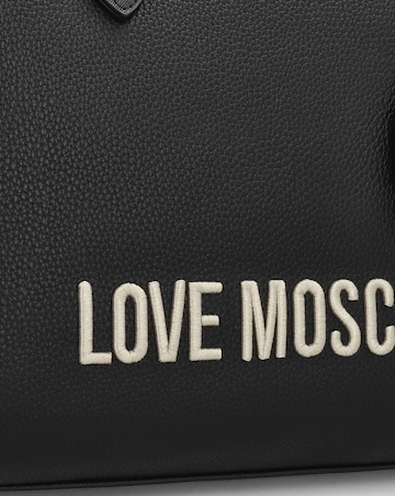 Love Moschino Big Love Black Shopper Bag