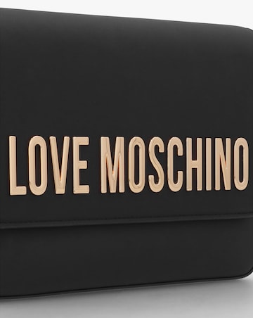 Love Moschino Big Love Black Shoulder Bag