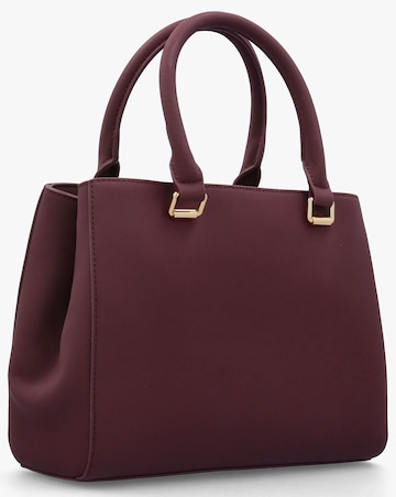 Love Moschino Big Love Burgundy Tote Bag