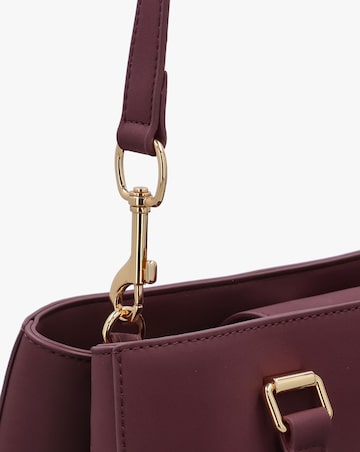 Love Moschino Big Love Burgundy Tote Bag