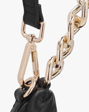 Love Moschino Stretch Quilt Black Baguette Bag