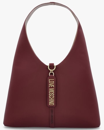 Love Moschino Subtle Burgundy Shoulder Bag