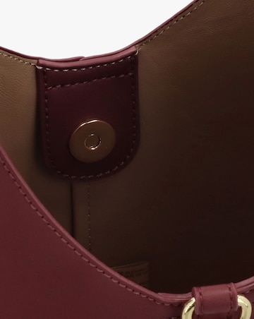 Love Moschino Subtle Burgundy Shoulder Bag