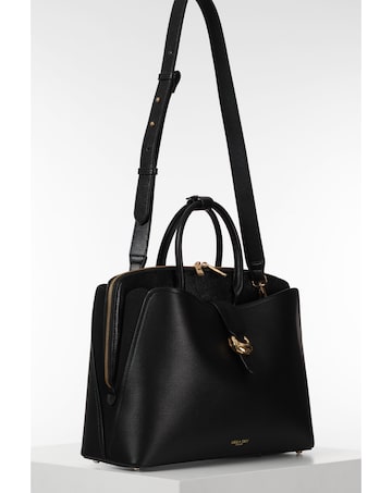 Luella Grey Carlotta Black Laptop Tote