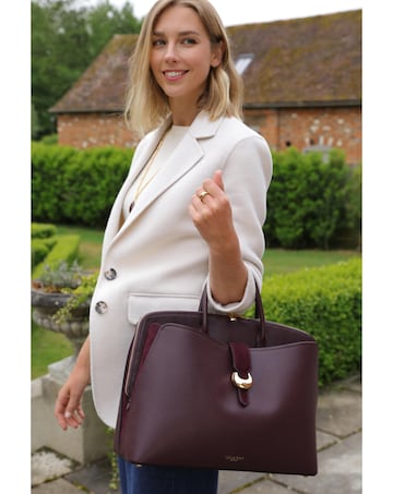 Luella Grey Carlotta Cherry Laptop Tote