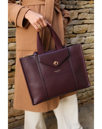 Luella Grey Giselle Cherry Laptop Tote