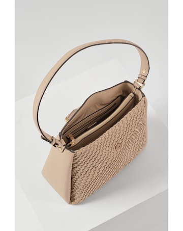 Luella Grey Flora Mushroom Weave Hobo