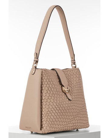 Luella Grey Flora Mushroom Weave Hobo