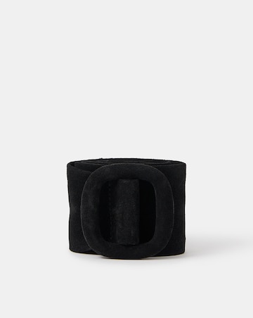 Accessorize Suede Wide Waist Belt