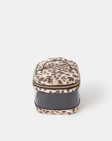 Accessorize Mini Cheetah Print Make Up Bag