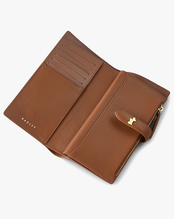 Radley Willis Street Large Bifold Matinee Tan Leather Wallet