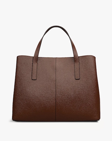 Radley Dukes Place Medium Chocolate Leather Grab Bag
