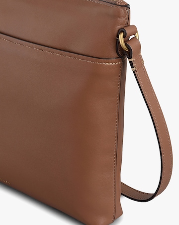 Radley Pockets Large Top Zip NS Tan Leather Cross-Body Bag