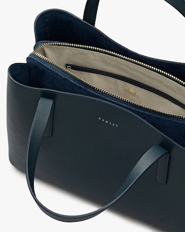 Radley Dukes Place Medium Teal Leather Grab Bag