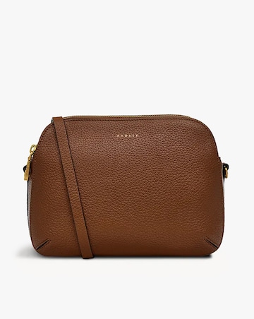 Radley Dukes Place Medium Tan Leather Cross-Body Bag