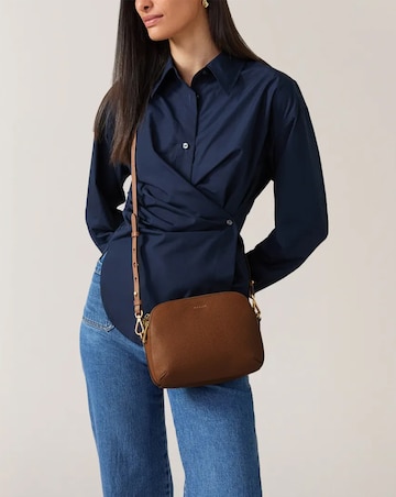 Radley Dukes Place Medium Tan Leather Cross-Body Bag
