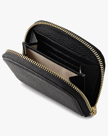 Radley Dukes Place Medium Black Leather Zip Around Purse