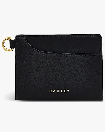 Radley Pockets Small Black Leather Card Holder