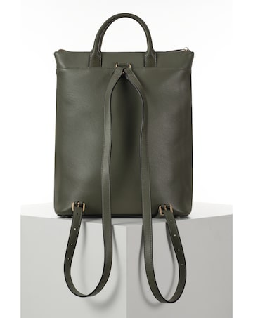 Luella Grey Sally Khaki Laptop Backpack