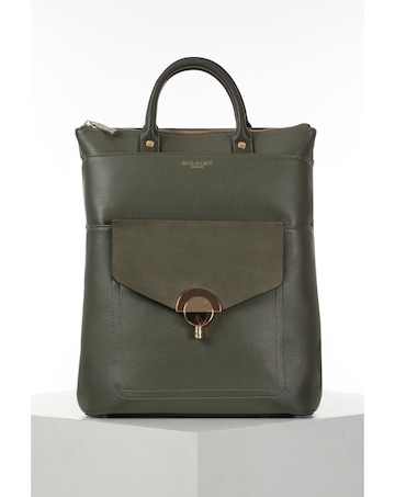 Luella Grey Sally Khaki Laptop Backpack