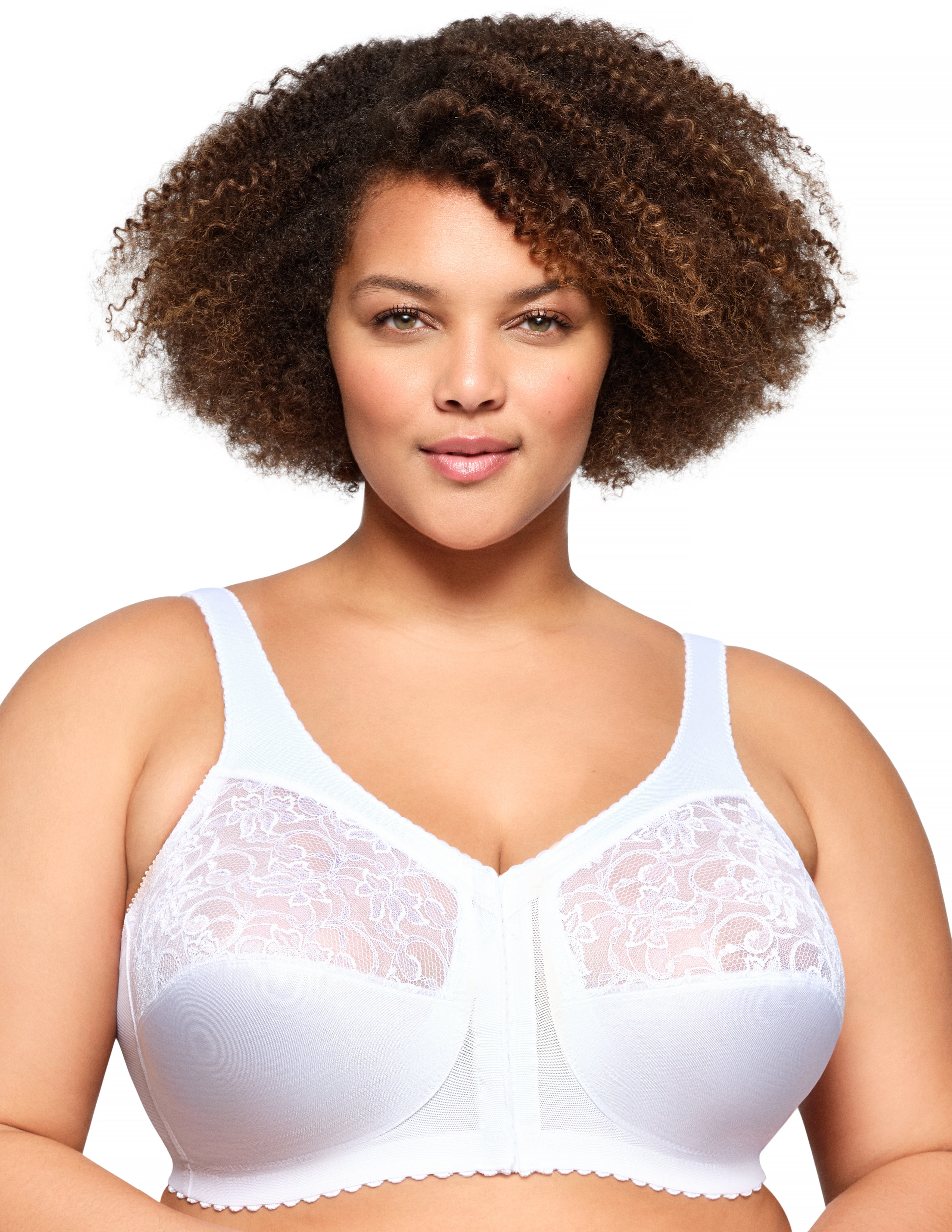 Glamorise Plus Size MagicLift Front-Fastening Bra 1200