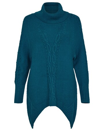 Monsoon Roll Neck Cable Knit Jumper