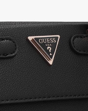 Guess Ali Luxury Black Satchel Bag