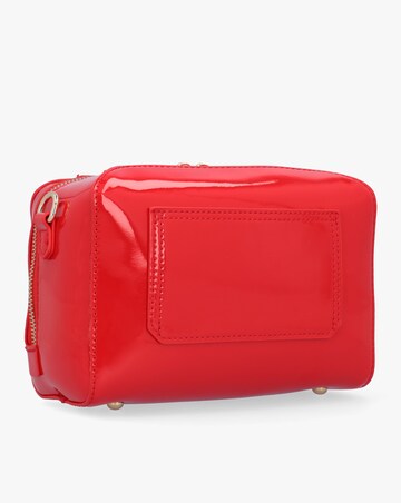 Valentino Bags Pattie Patent Red Camera Bag