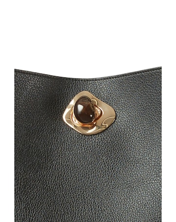 Luella Grey Henri Black Hobo Tote