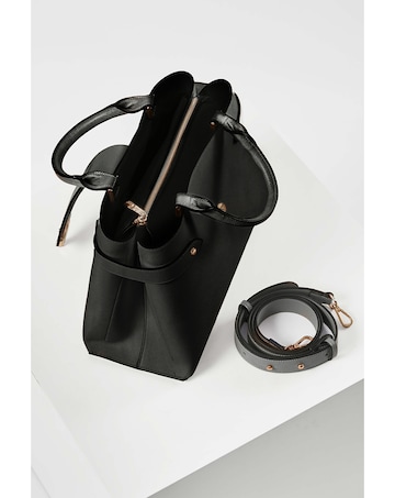 Luella Grey Dora Black Tote