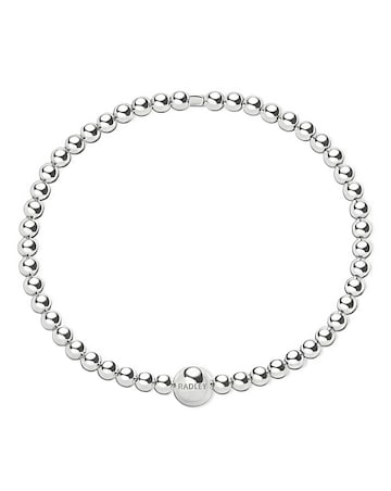 Radley Silver Plated Twist Bubble Bangle