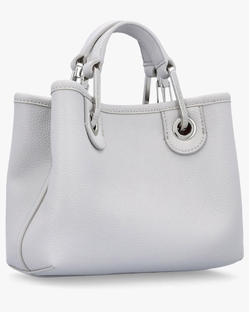 Emporio Armani X Small Grey Cross-Body Shopper Bag
