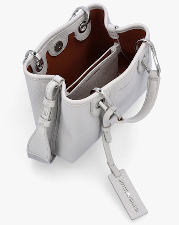 Emporio Armani X Small Grey Cross-Body Shopper Bag