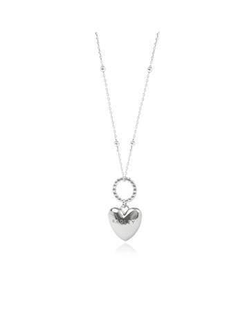 Radley Silver Plated Hanging Heart Pendant  Necklace