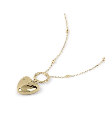 Radley 18ct Gold Plated Hanging Heart Pendant Necklace