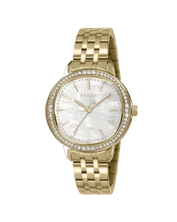 Radley Gold Plated 36mm MOP Stone Set SS Bracelet