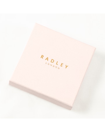 Radley 18ct Gold Plated Ink Leather Cuff Bracelet