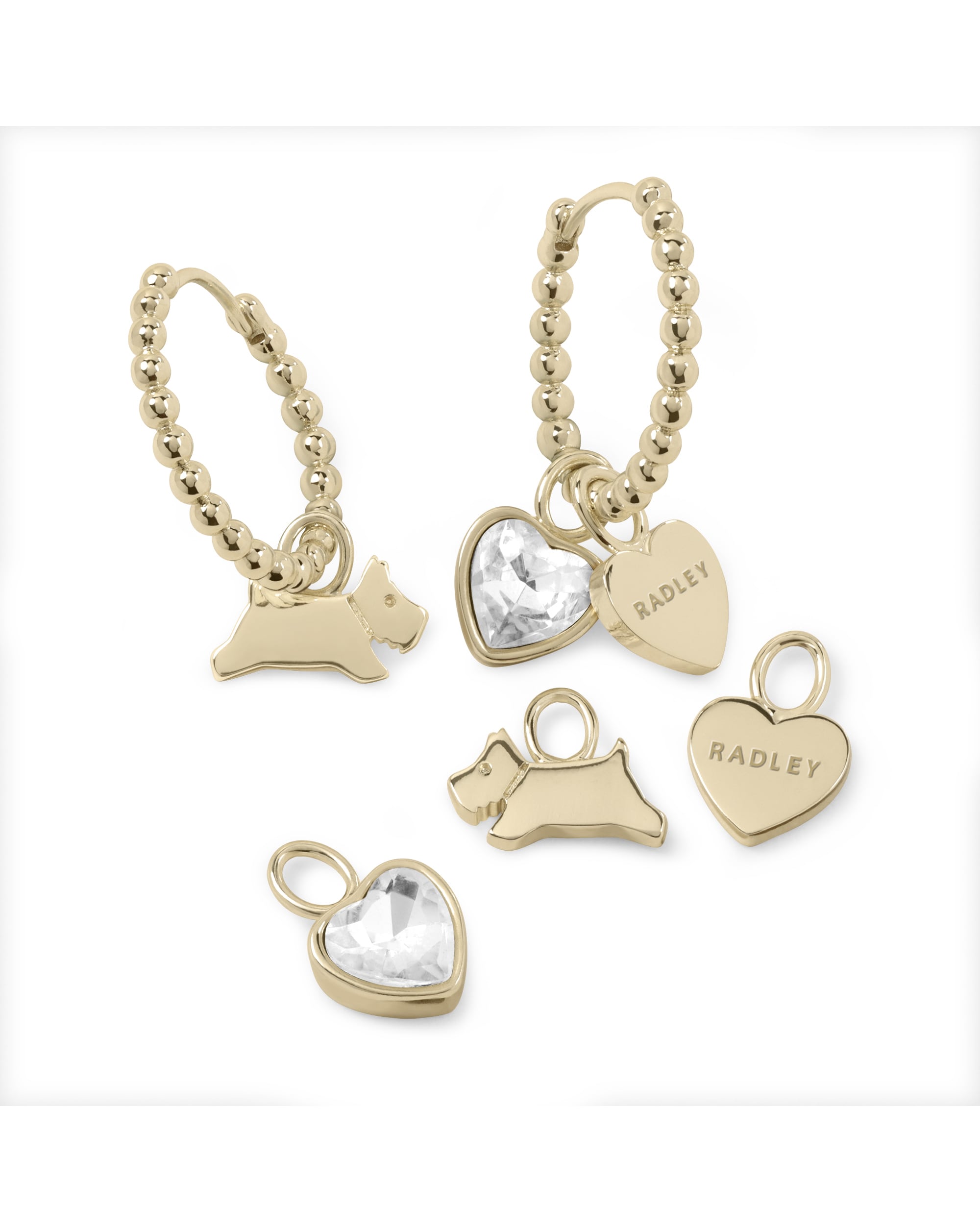 Radley 18ct Gold Plated Earring Set