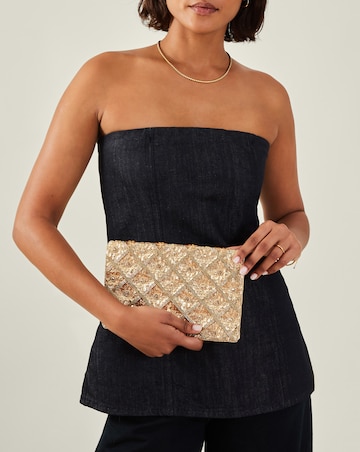 Accessorize Tianna  Embellished Clutch Bag