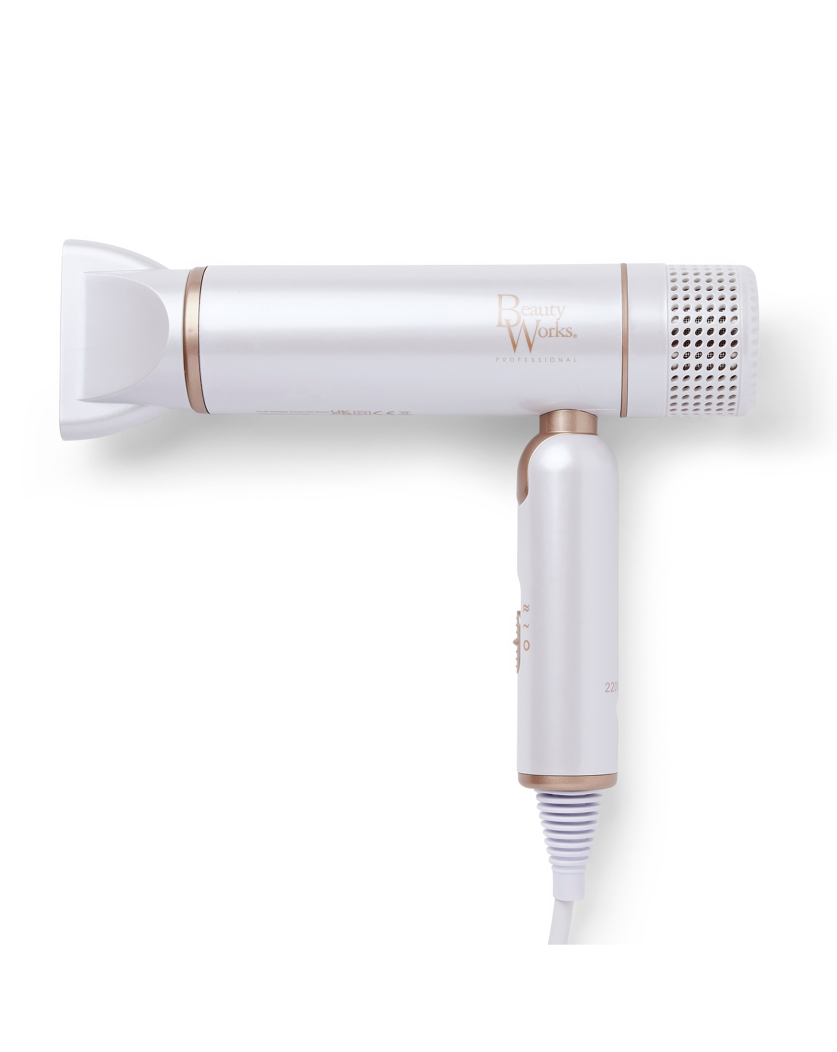 New In - Beauty Works Aeris Travel Hair Dryer