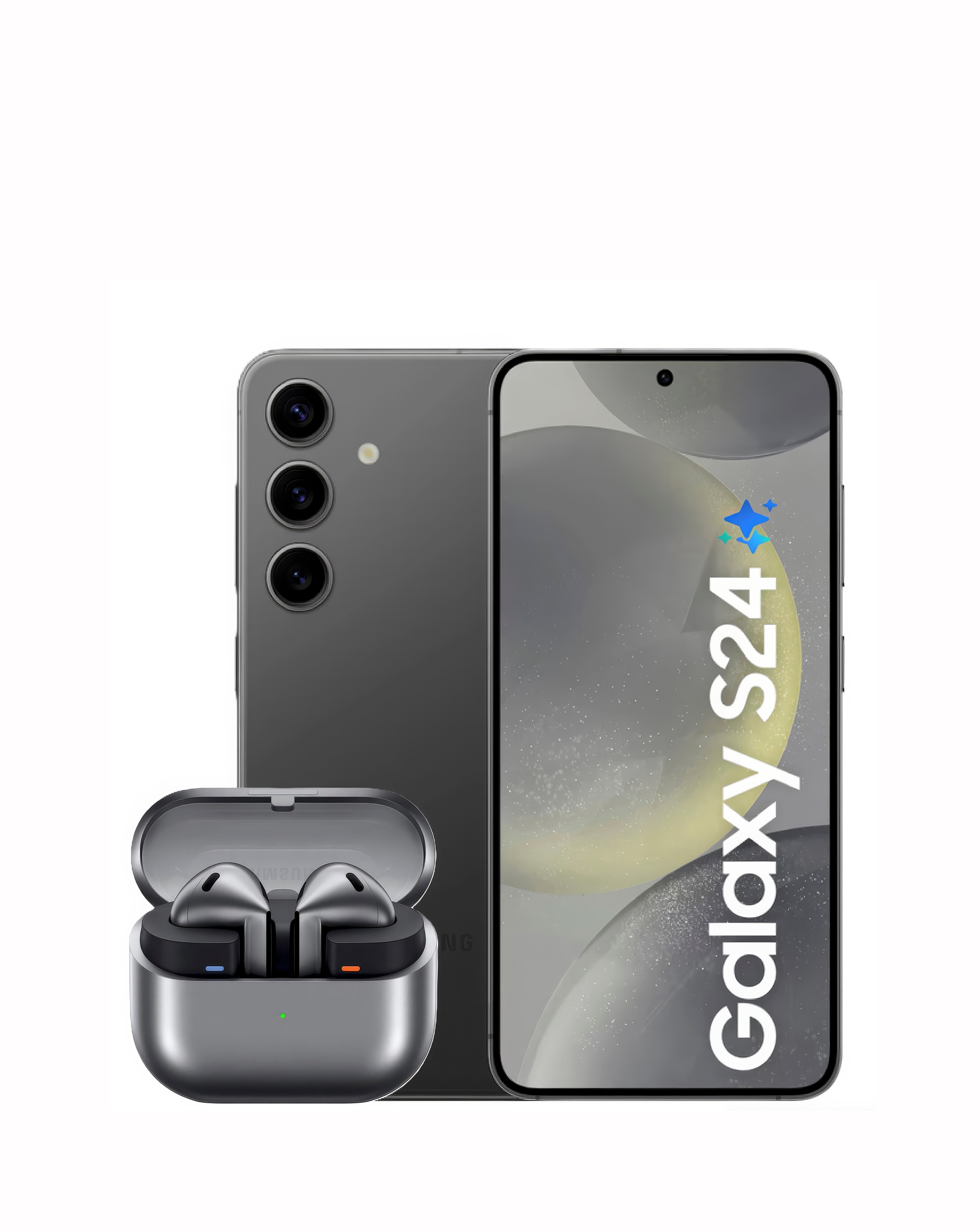 New In - Samsung S24 128Gb Black & Buds3 Silver