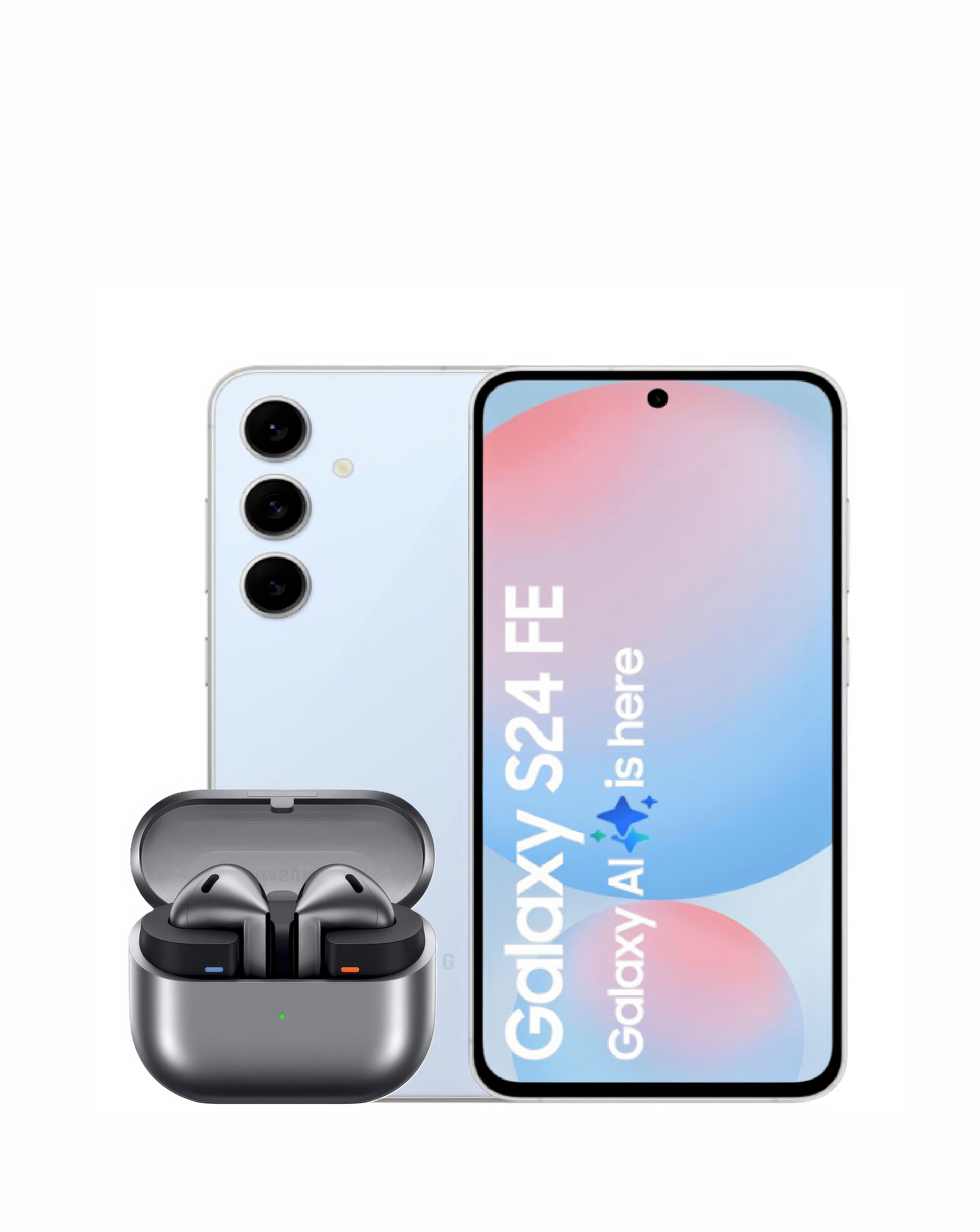 New In - Samsung S24 FE 5G 256Gb Blue & Buds3