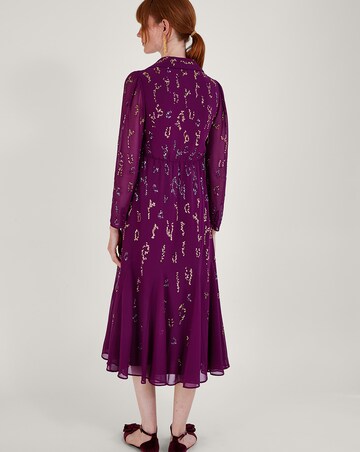 Monsoon Eliza Embellished Shirt Dress