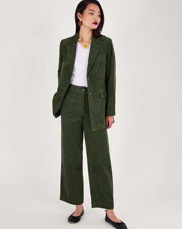 Monsoon Cord Wide Leg Suit Trousers